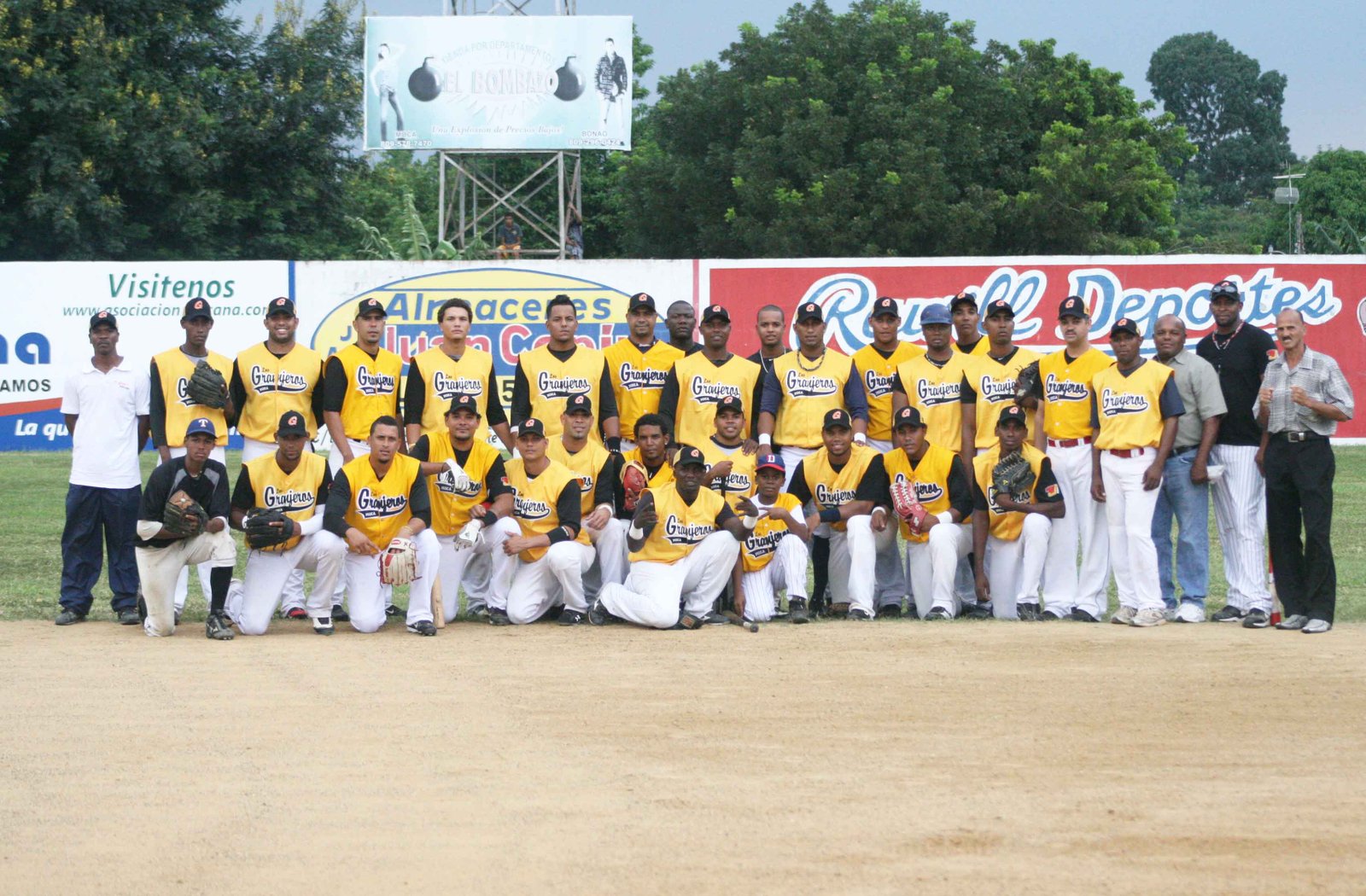 Los campeones Granjeros de Moca